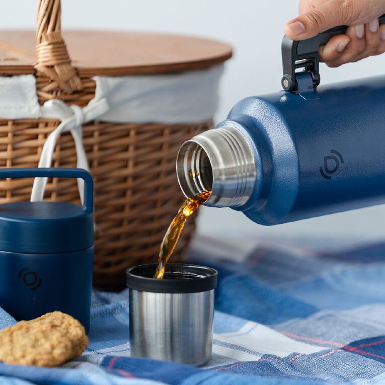 Seymours Versa Insulated Flask Black, , hi-res