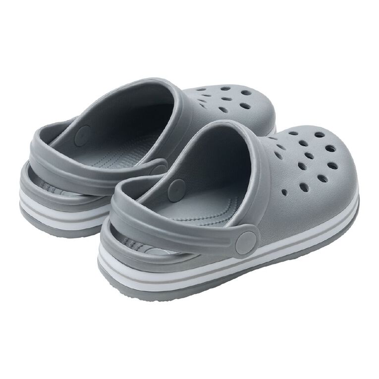 Young Original Senior Kids' Jack Frog Clog Shoes, Grey, hi-res