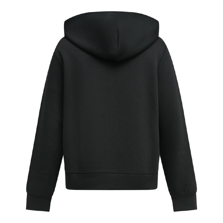 Active Intent Women's Zip-Thru Sweat, Black, hi-res