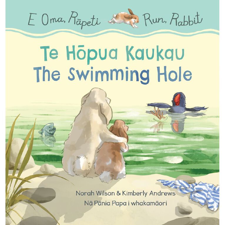 Run Rabbit Swimming Hole Bilingual Edition by Norah Wilson, , hi-res