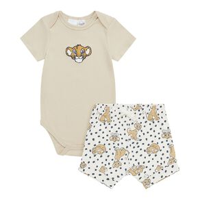 The Lion King Babies' Short Sleeve 2 Piece Set