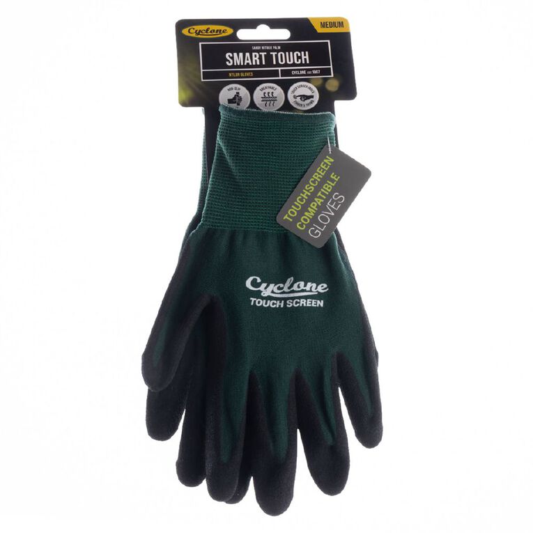 Cyclone Gloves Touch Screen Dip Medium, , hi-res