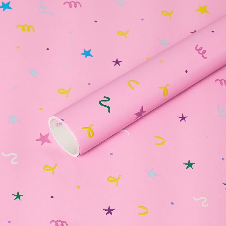 Party Inc Gift Wrap 60cm x 5m Assorted, , hi-res