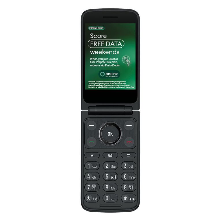 TCL 4043 4G Flip Locked with One NZ Sim Bundle, , hi-res