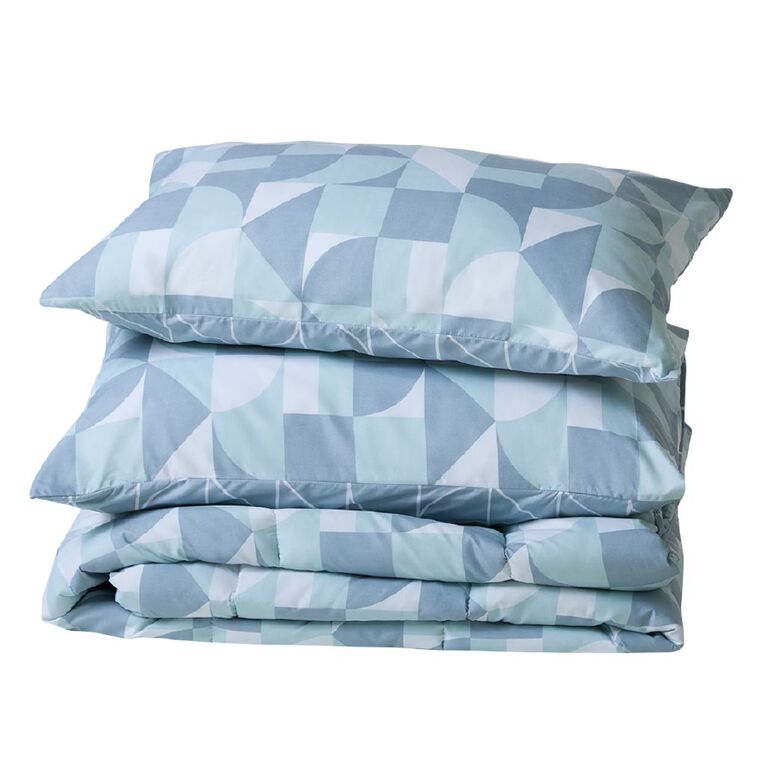 Living & Co 3 Piece Comforter Nova Natural King, , hi-res