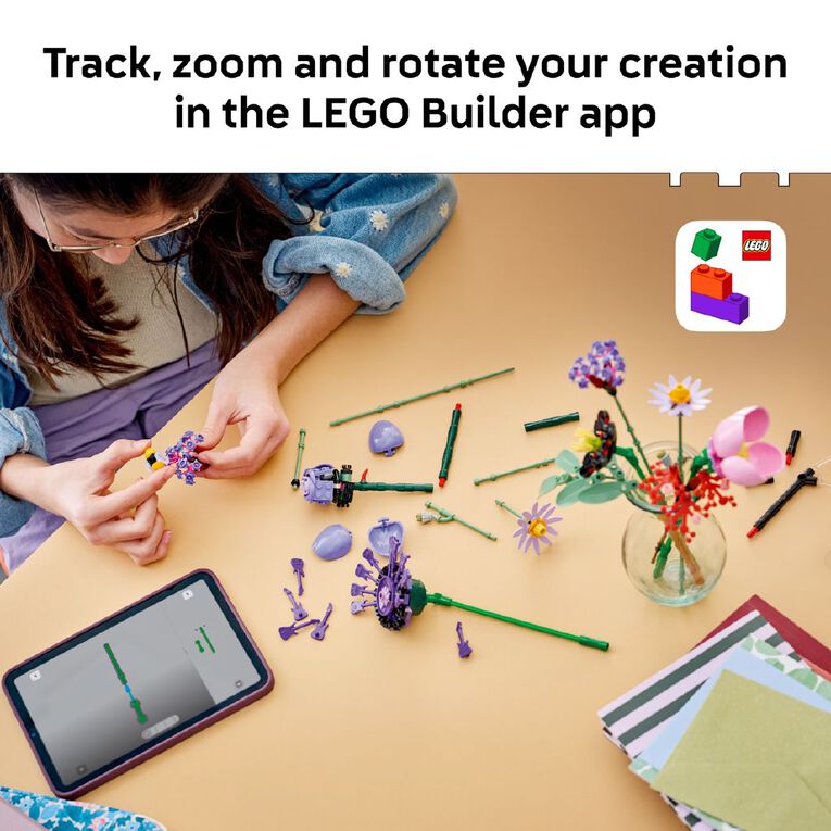 LEGO Botanicals Olivia Rodrigo's Flower Bouquet 11507, , hi-res