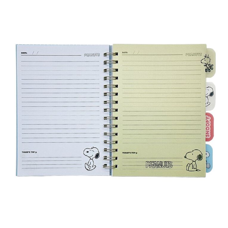 Peanuts A5 Spiral Notebook, , hi-res