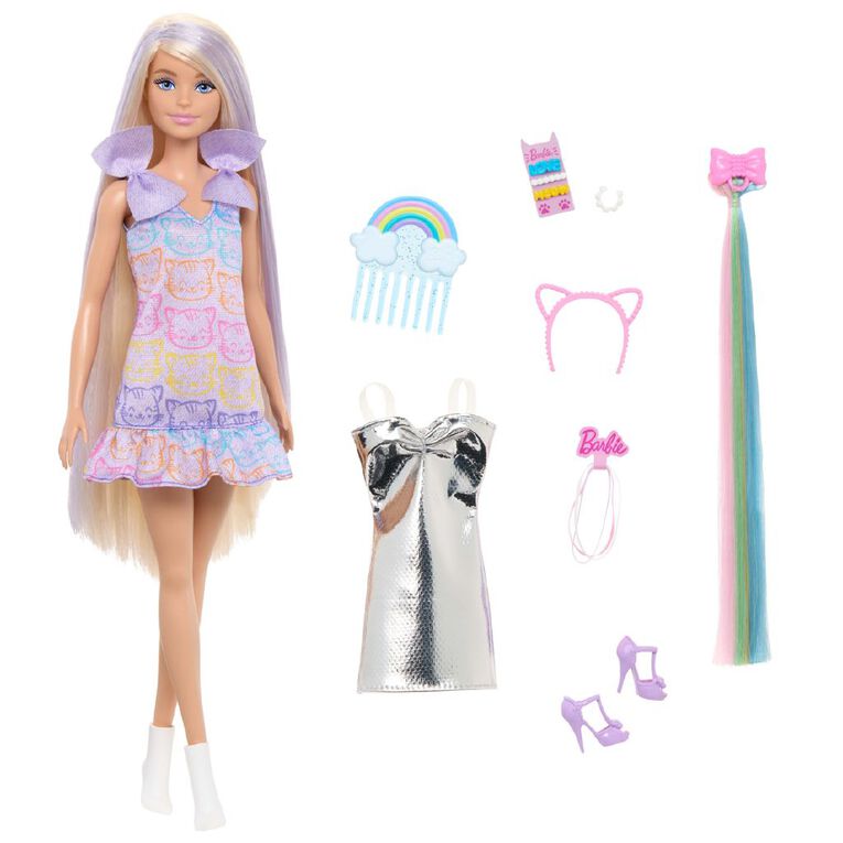 Barbie Feature Hairplay Doll, , hi-res
