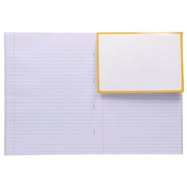 WS Literacy 3 Toru 9mm Ruled 32 Leaf Yellow, , hi-res