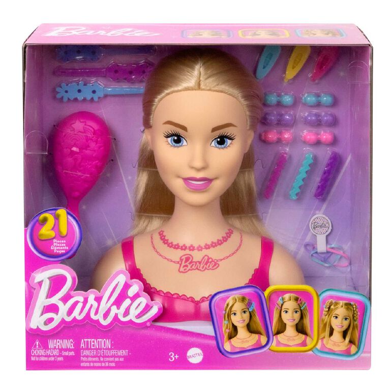 Barbie Value Styling Head Blonde Hair, , hi-res