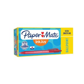 Paper Mate Inkjoy 100RT Red 12 Pack