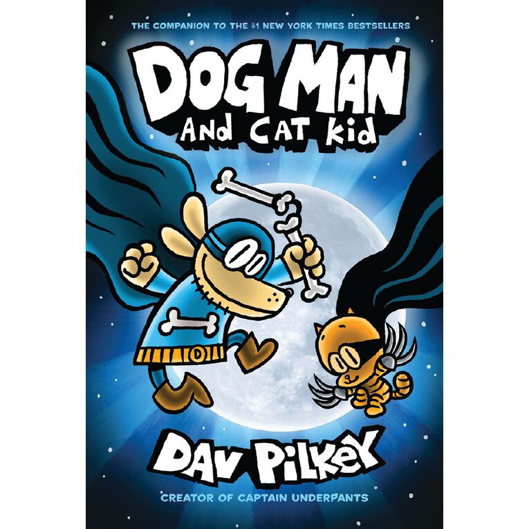 Dog Man #4 Dog Man and Cat Kid by Dav Pilkey, , hi-res