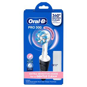 Oral-B Pro 300 Black Power Brush