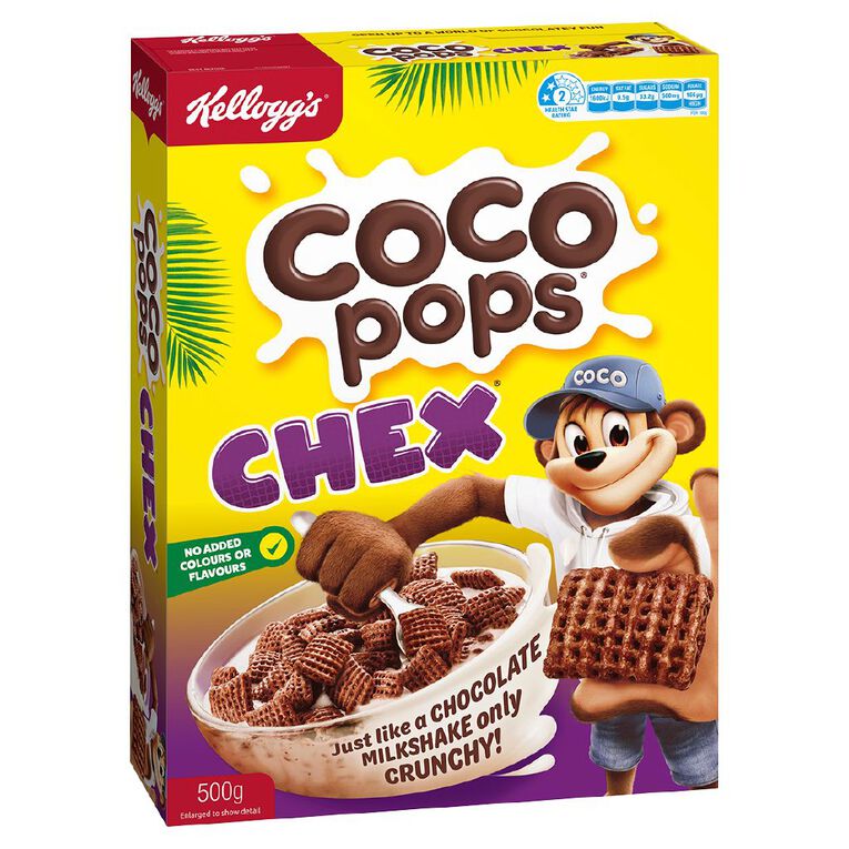 Kelloggs Coco Pops Chex 500g, , hi-res