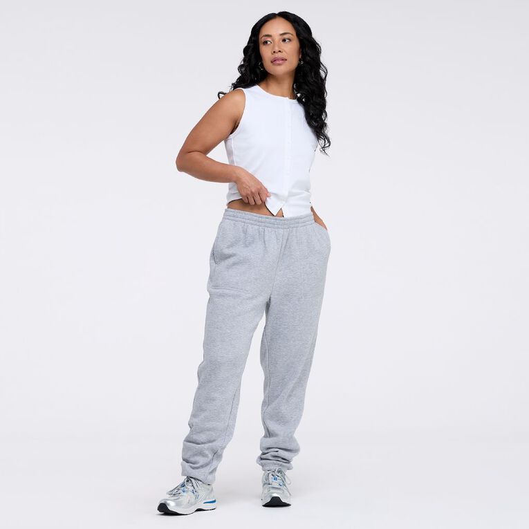 H&H Adults' Trackpants, Grey Mid, hi-res