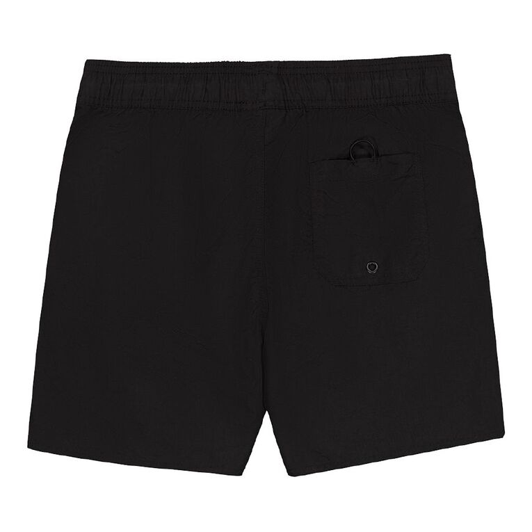 Young Original Nylon Swim Shorts, Black, hi-res