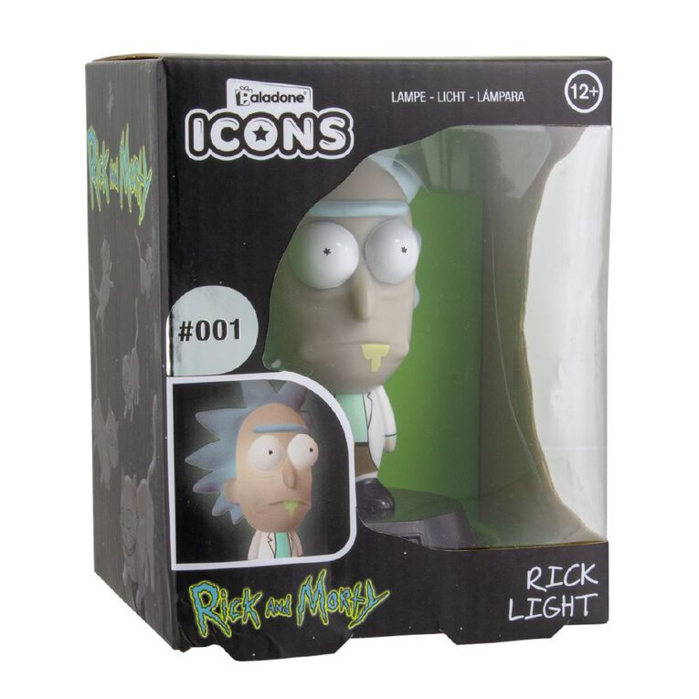 Paladone Rick and Morty Rick and Morty Rick Icon Light, , hi-res