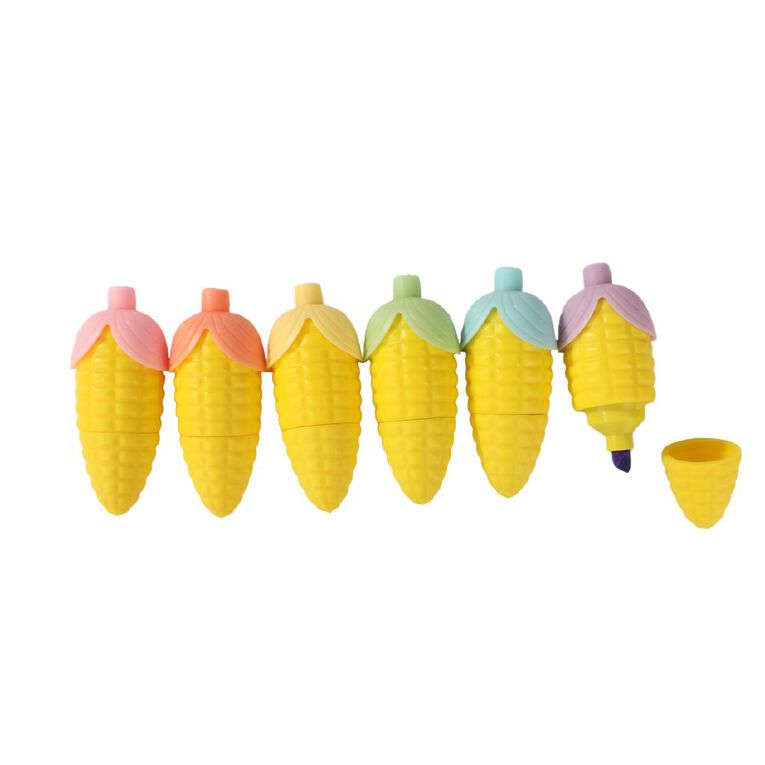 Uniti Kids Country Calling Corn Highlighter 6 Pack, , hi-res