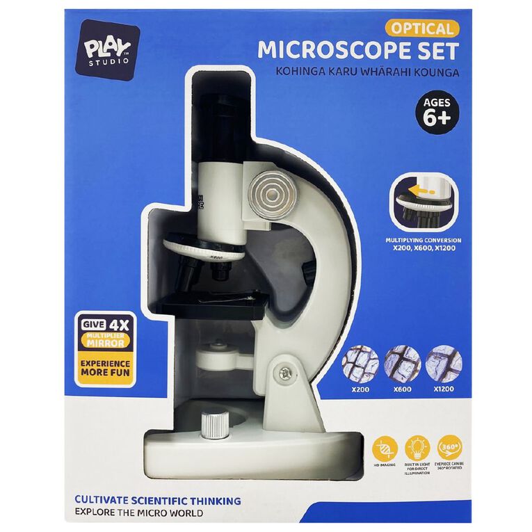 Play Studio Deluxe Microscope Set, , hi-res