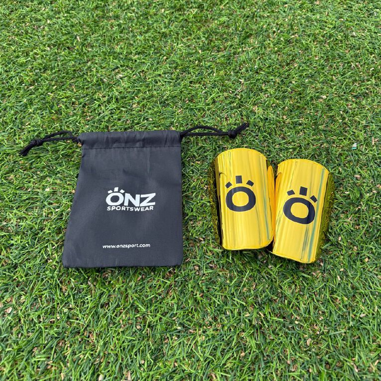 ONZ Mini Shinguards Chrome Gold One Size, Gold, hi-res