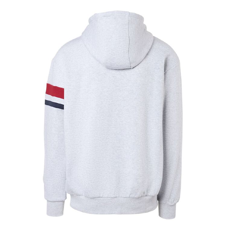 Fila Men's Stephan Hoodie, Grey Mid, hi-res
