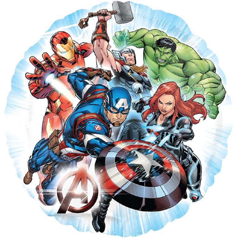 Avengers Avengers 45cm Standard Animated Foil Balloon, , hi-res