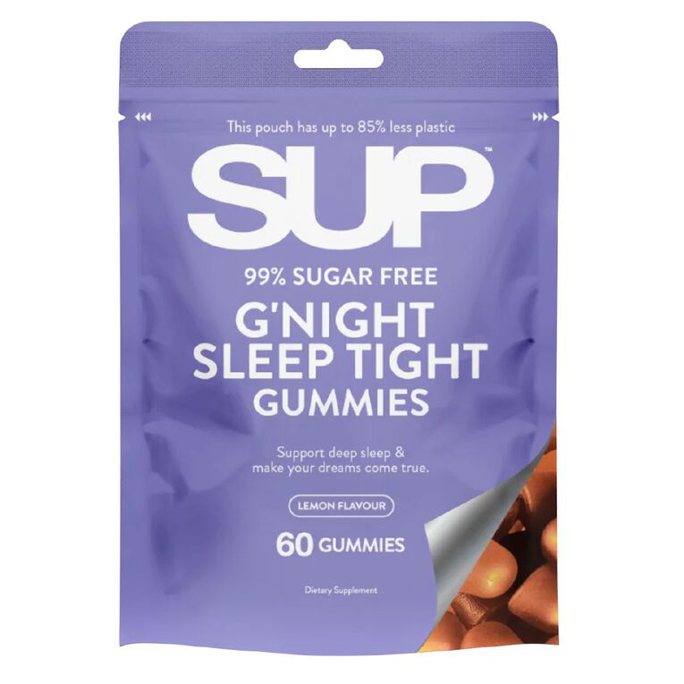 SUP G'Night Sleep Tight Gummies 60s, , hi-res
