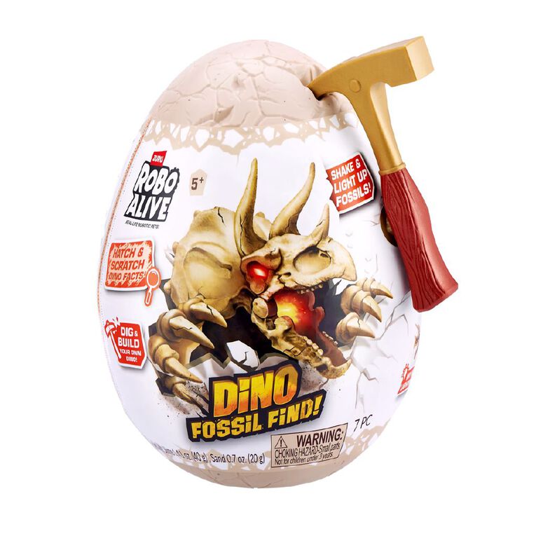 Zuru Robo Alive Dino Fossil Find Series 1 Mini Surprise Assorted, , hi-res