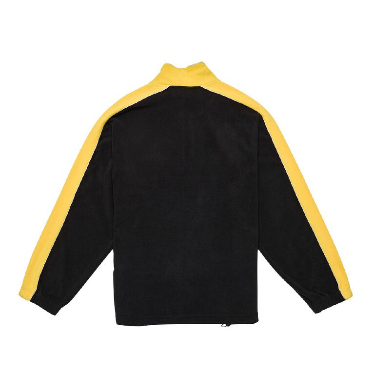 Schooltex Tainui Primary School Polar Fleece Top with Embroidery, Black/Gold, hi-res