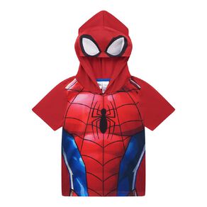 Spider-Man Short Sleeve Hoodie Mask Tee
