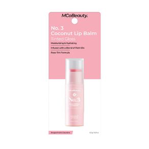 mcobeauty lip balm no. 3 dragonfruit & jasmine 1 each
