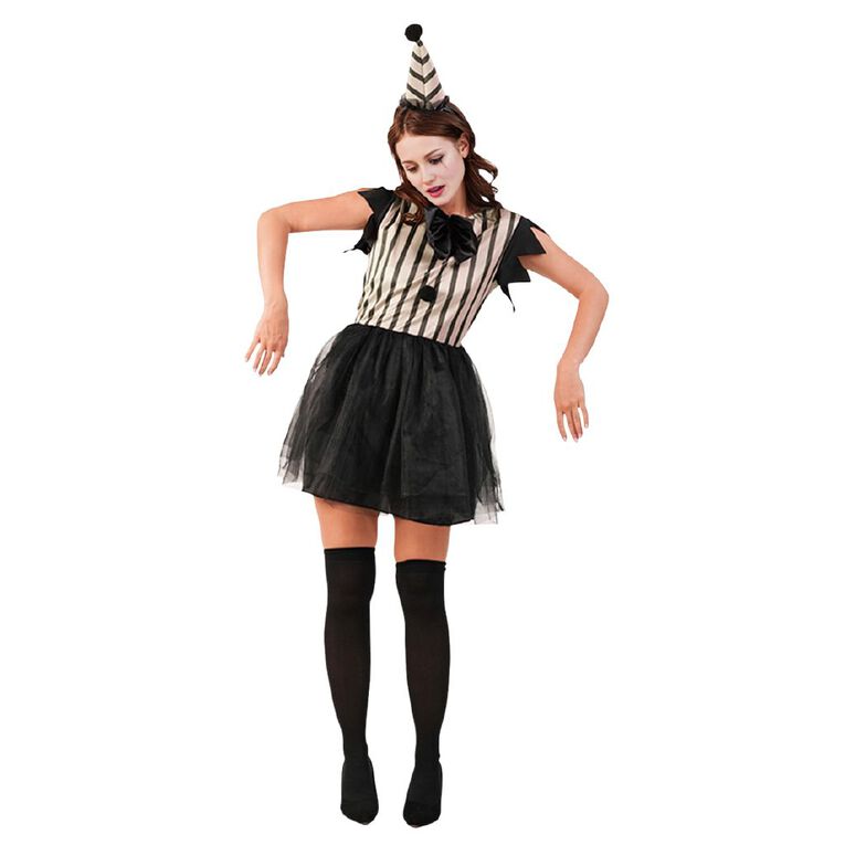 Scarehouse Spooky Clown Dress Costume Womens S-M, , hi-res
