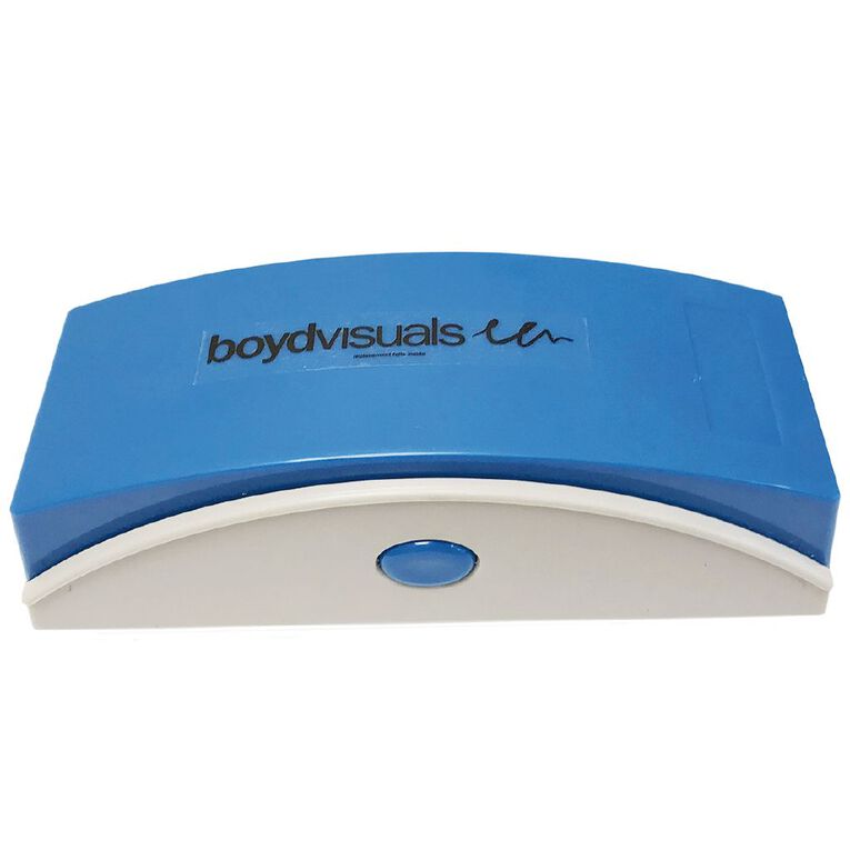 Boyd Visuals Magnetic Whiteboard Eraser White, , hi-res