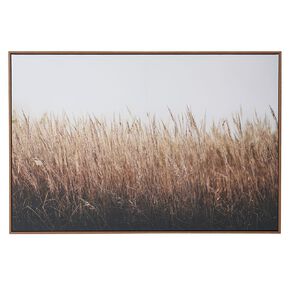 Living & Co Tall Grass Framed Canvas 60cm x 90cm