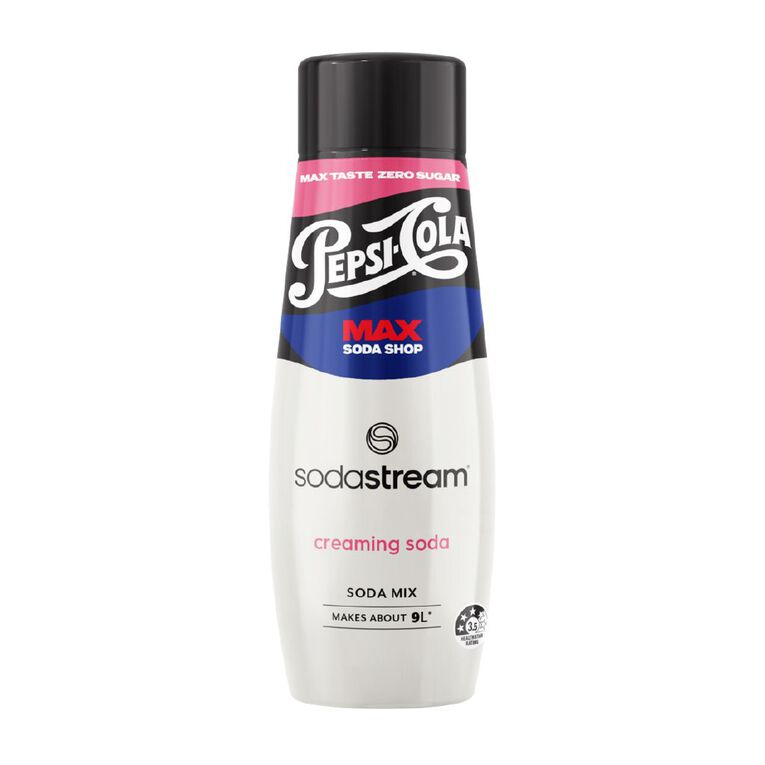 Sodastream Pepsi Max Cream Soda 440ml Syrup, , hi-res