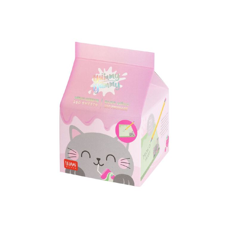 Legami Yummy Yummy Memo Pad Kitty, , hi-res