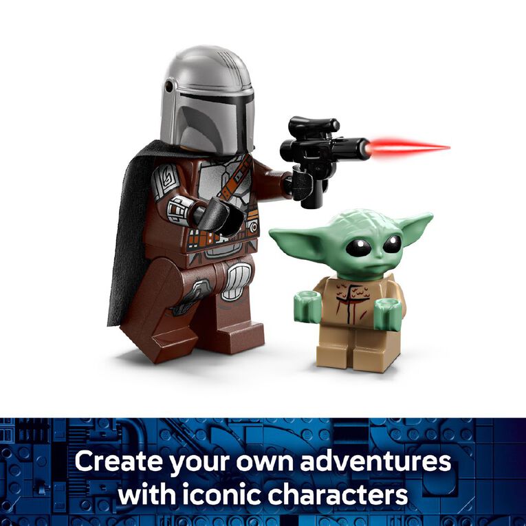 LEGO Star Wars The Mandalorian & Grogus Speeder Bike 75436, , hi-res