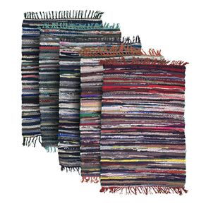 Effects Chindi Cotton Rug 60 x 90cm Assorted 60cm x 90cm