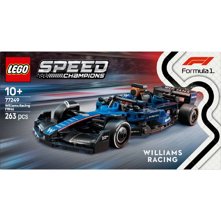 LEGO Speed Champions Williams Racing FW46 F1 Race Car 77249, , hi-res