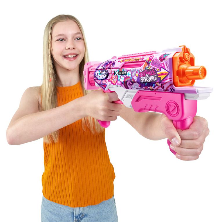 Zuru X-Shot Water-Fast Fill Skins-Hyperload Pink Party, , hi-res