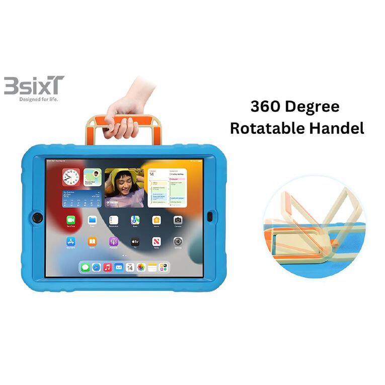 3SIXT Kids Safe Case - iPad 10.9 Gen 10 - Blue, , hi-res