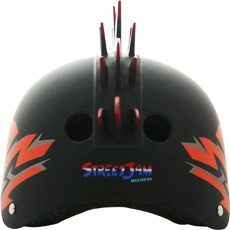 Street Jam Helmet Sharkfin Black Small, , hi-res