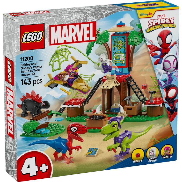LEGO Marvel Super Heroes Spidey & Gobby's Raptor Battle at HQ 11200, , hi-res