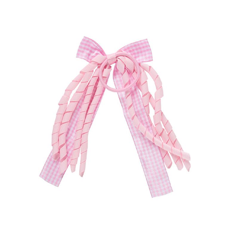 Beauty Essentials Pink Swirl Hair Ties, , hi-res