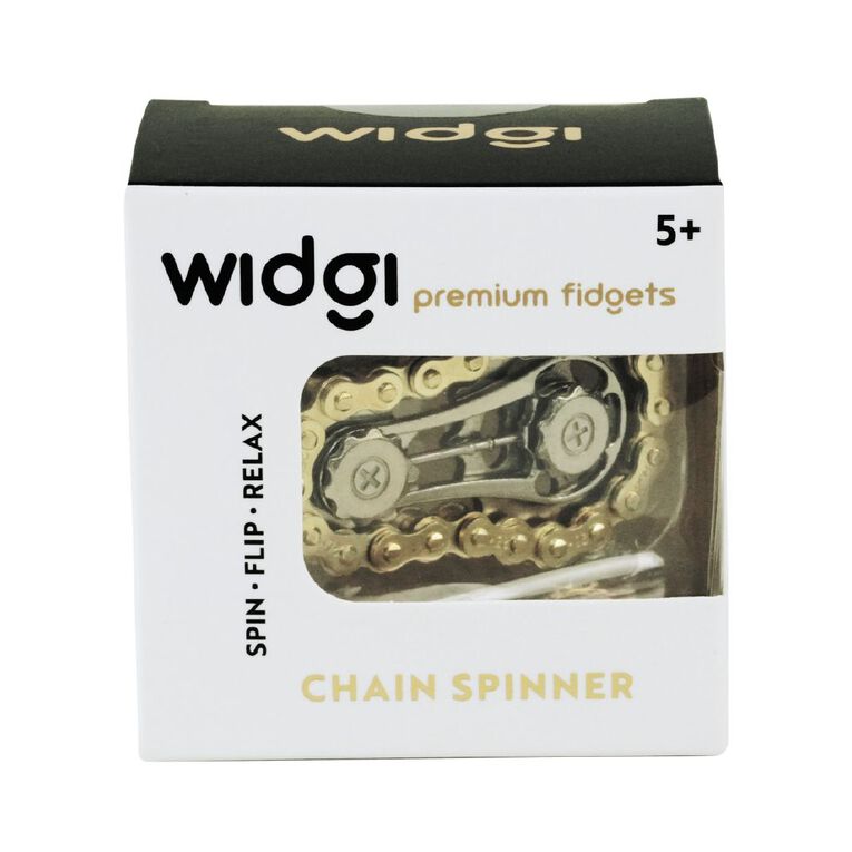 Trend Hub Widgi Metal Chain Spinner Fidget Toy Assorted, , hi-res