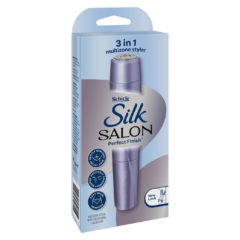 Schick Hydro Silk Facial Trimmer Perfect Finish Kit, , hi-res