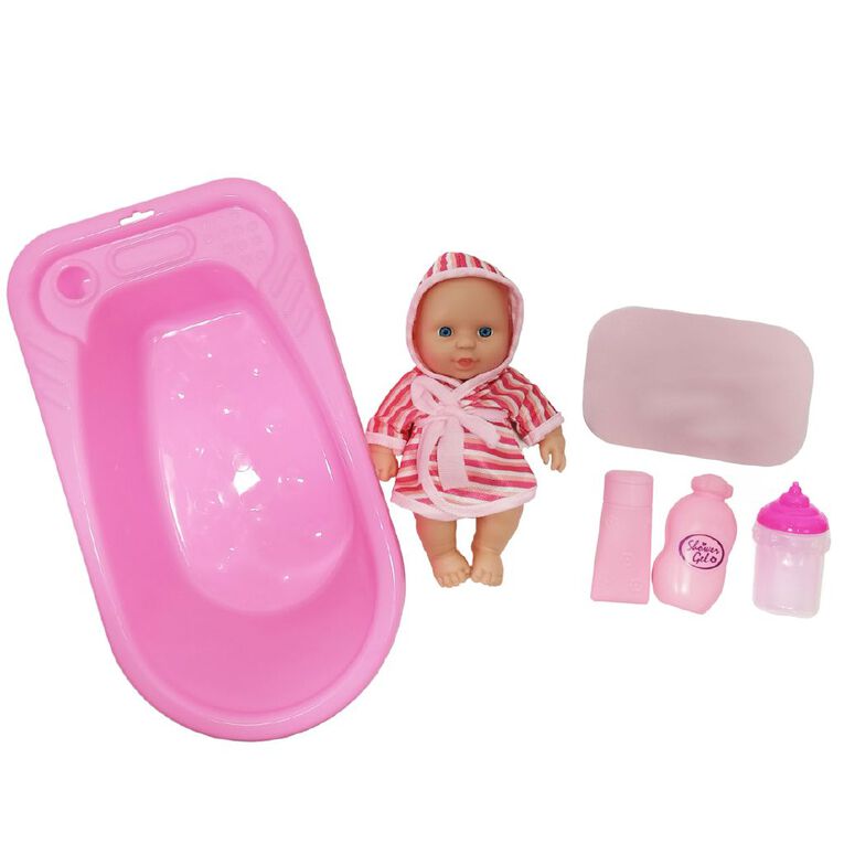 Baby Doll 20cm With Bathtub Assorted, , hi-res