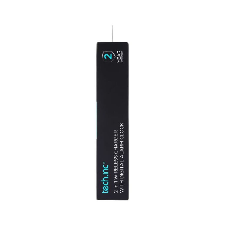 Tech.Inc 2in1 Magnetic Wireless Charger With Clock TIWA1233A, , hi-res