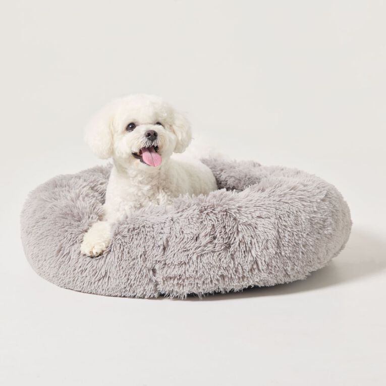 Petzone Round Plush Bed Small