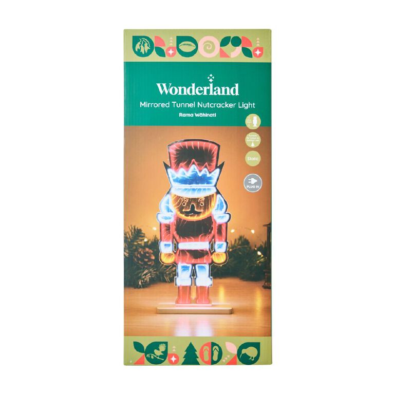 Wonderland Plug-In Mirrored Tunnel Nutcracker Light Size 47, , hi-res